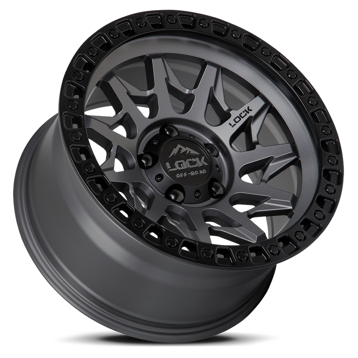 Lock Offroad LUNATIC - MATTE GREY - view 3