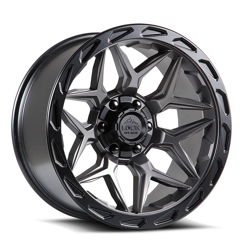 Lock Offroad MATRIX - MATTE GREY - view 1