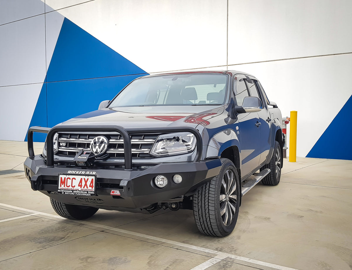 Amarok 2011-On 078-02SQ Rocker Bull Bar Triple Loops Package - SKU MCC-04001-7802SQ