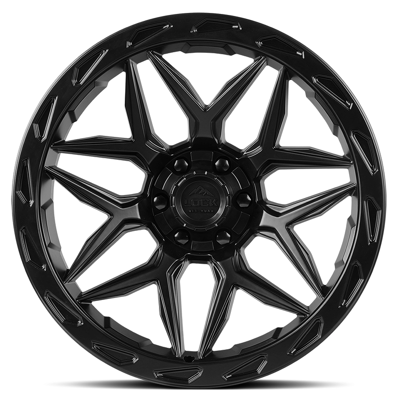 Lock Offroad MATRIX - MATTE BLACK - view 2
