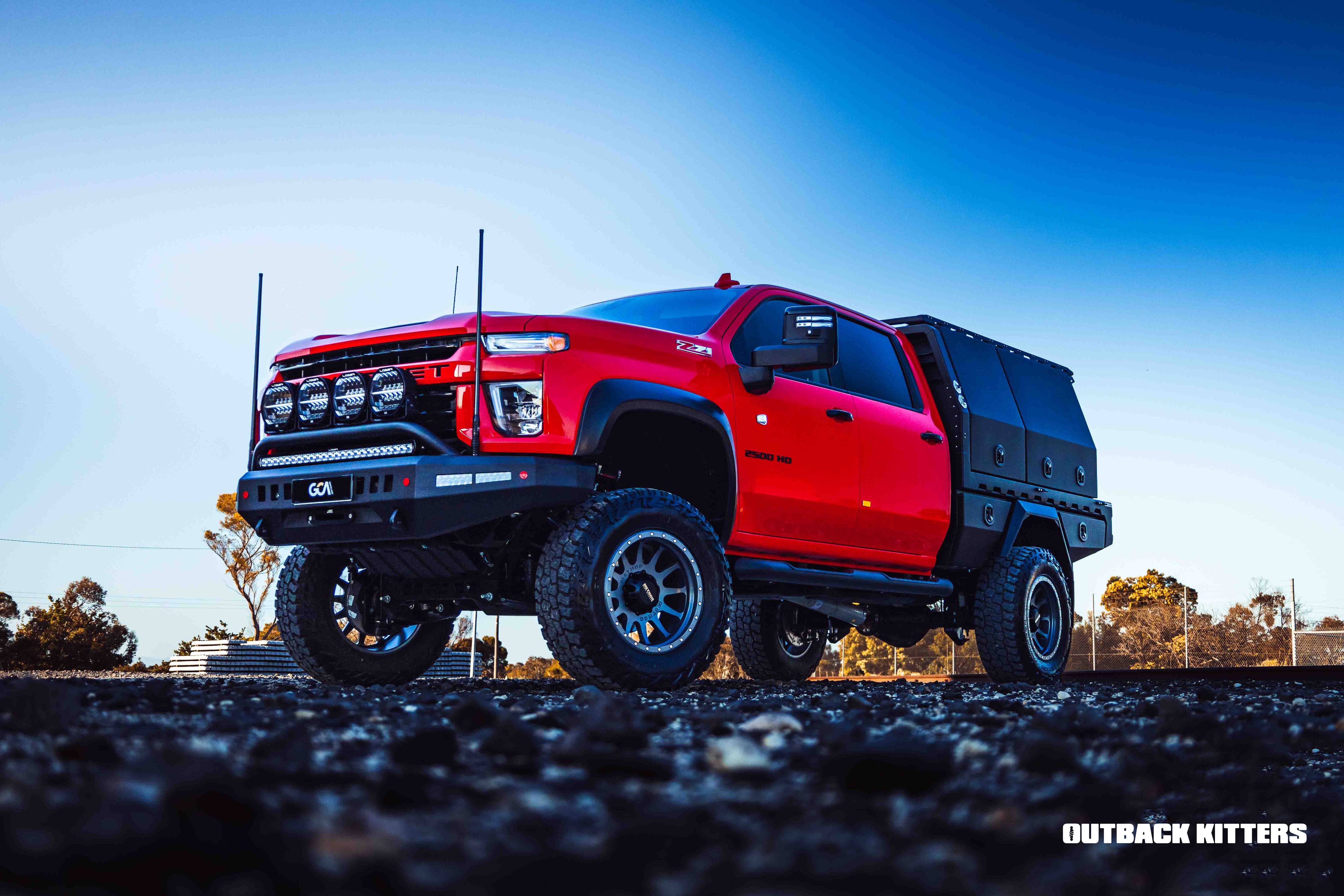 Outback Kitters Pre Runner Bar to suit Silverado 2500 (2020-2024+)