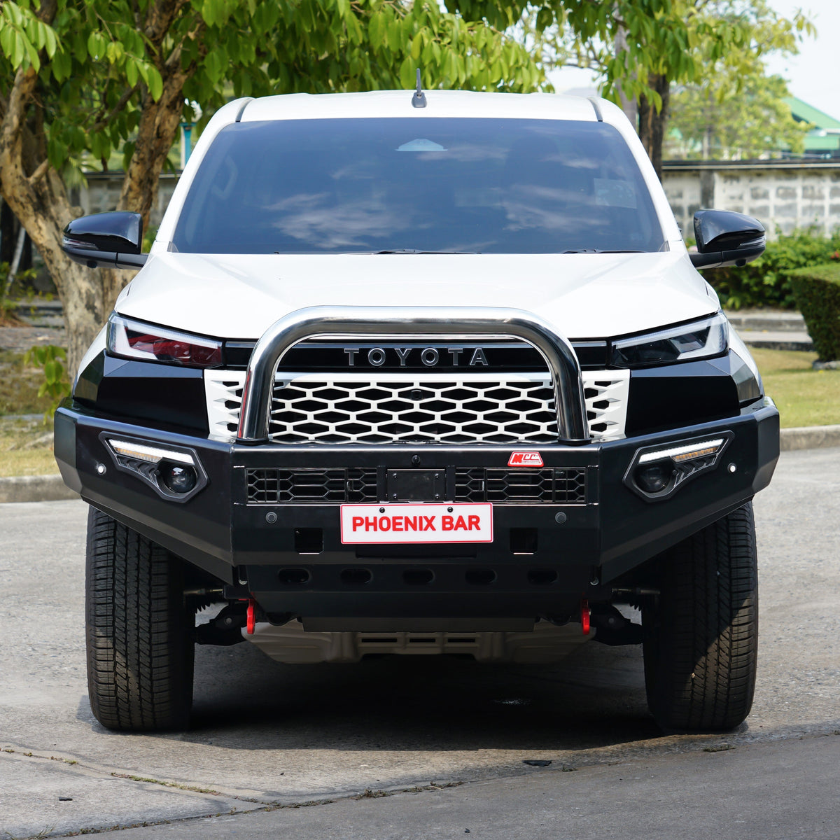 Hilux 2026-On (9th Gen) 808-01 Phoenix Bull Bar Single Stainless Loops Package