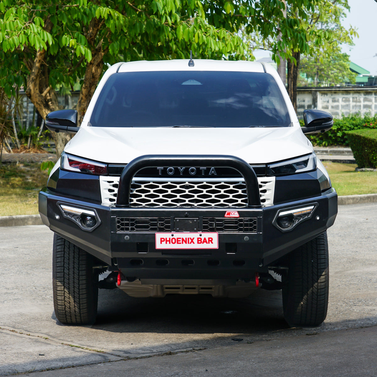 Hilux 2026-On (9th Gen) 808-01 Phoenix Bull Bar Single Black Loops Package