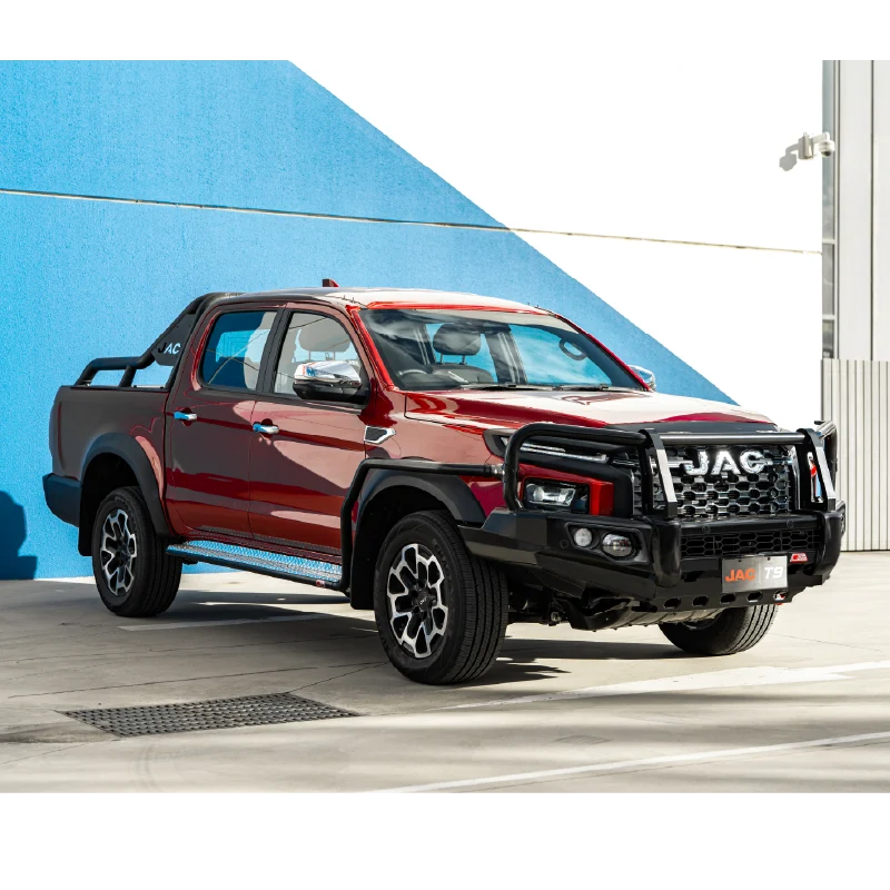 JAC T9 2025-On 707-02 Falcon Bull Bar Black A-Frame Package (No Foglight) (Sand Black)