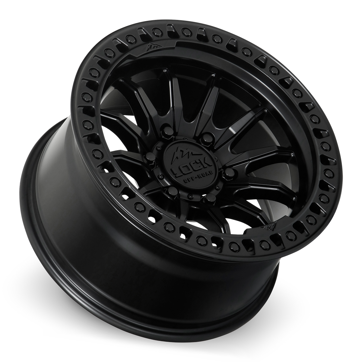 Lock Offroad TRAIL - MATTE BLACK W MATTE BLACK RING - view 3