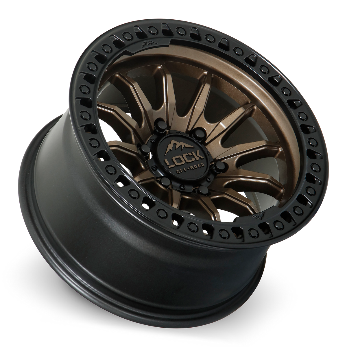 Lock Offroad TRAIL - MATTE BRONZE W MATTE BLACK RING - view 3