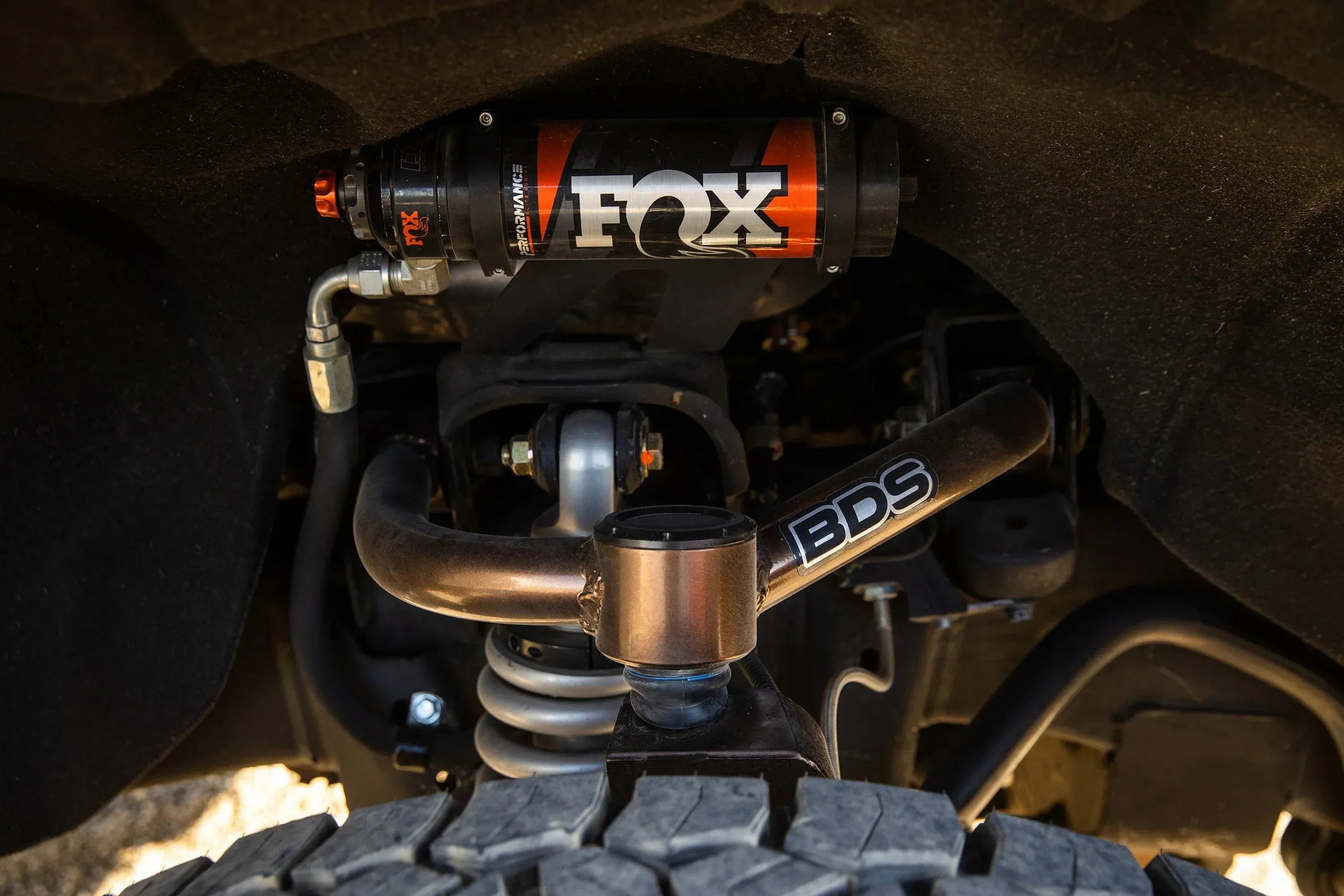 6.5" Lift Kit with Fox 2.5" PES DSC Coilover Shocks suits Chev 2500/3500 (20-25) / GMC 2500/3500 (20-25) by BDS Suspension