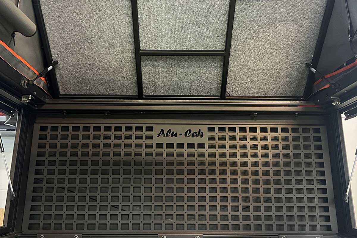 Alu-Cab Internal Front Panel Molle Plate