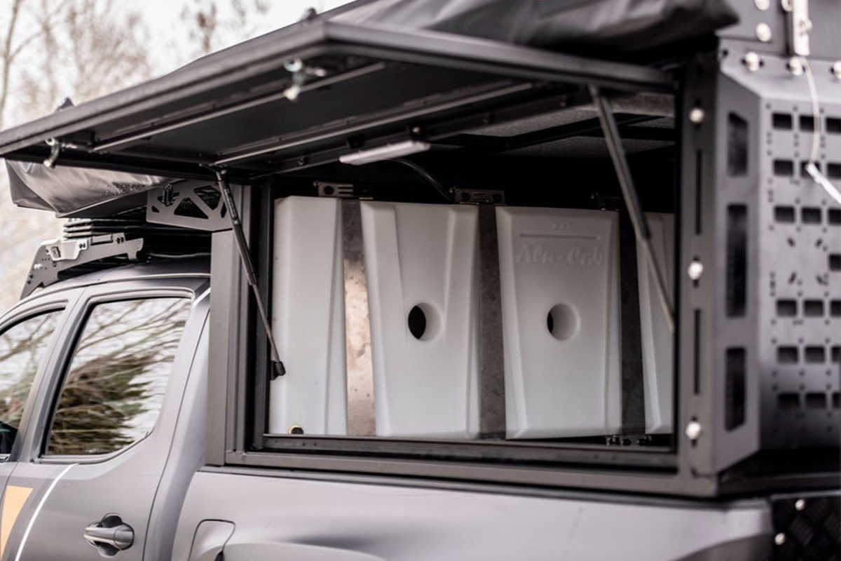 Alu-Cab ModCAP and Canopy Camper 50L Water Tank Kit