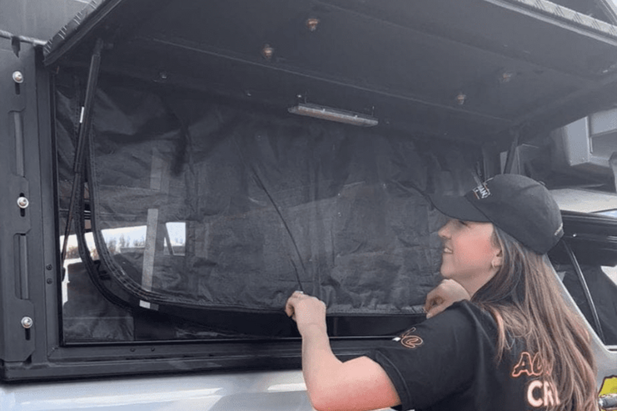 Alu-Cab Side Door Mozzie / Midge Net