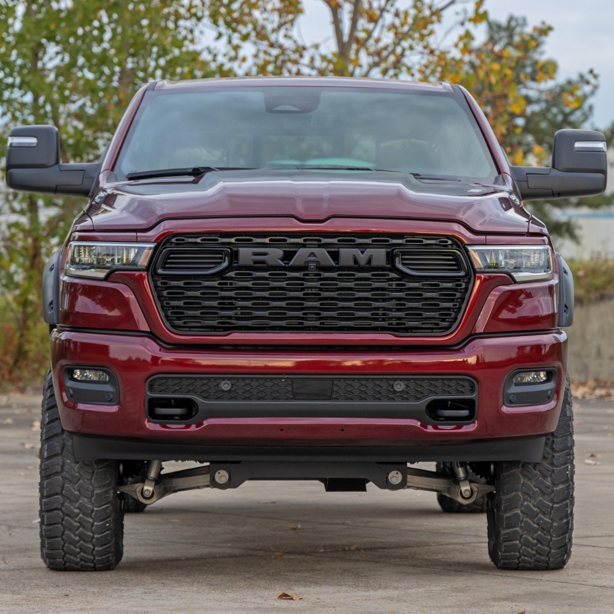 1" Smooth Fender Flares suits Ram 1500 DT (25-26) by Rough Country