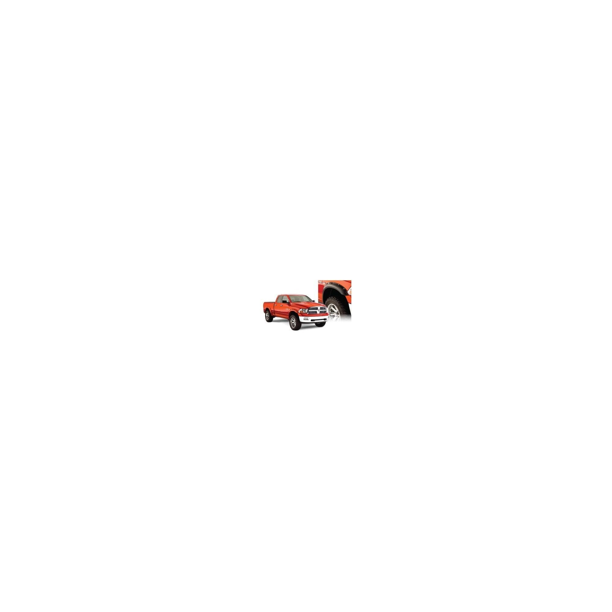 Pocket Style Fender Flares, Black, Front & Rear suits Ram 1500 DS (13-24) by Husky Liners
