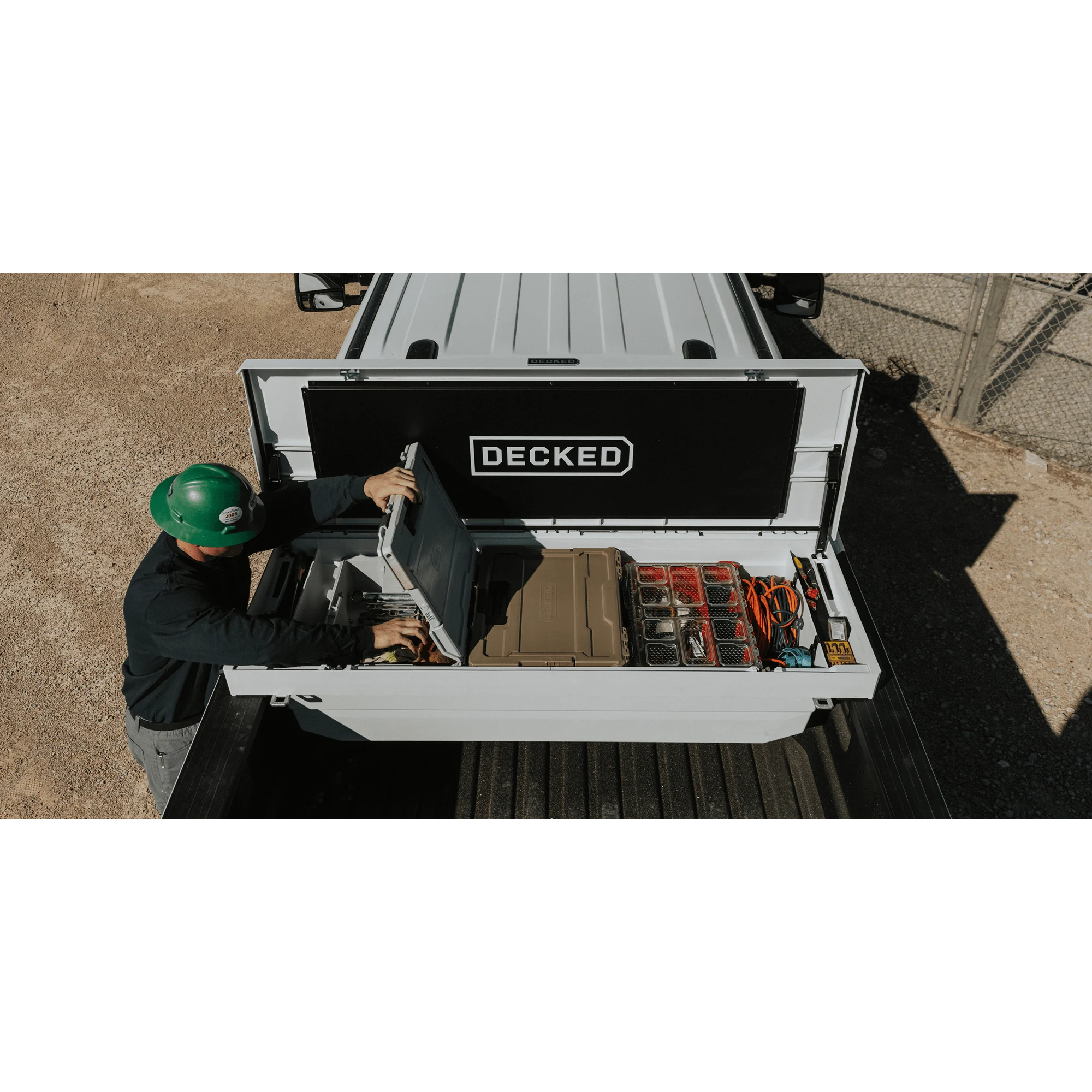 Tool Box, White by DECKED