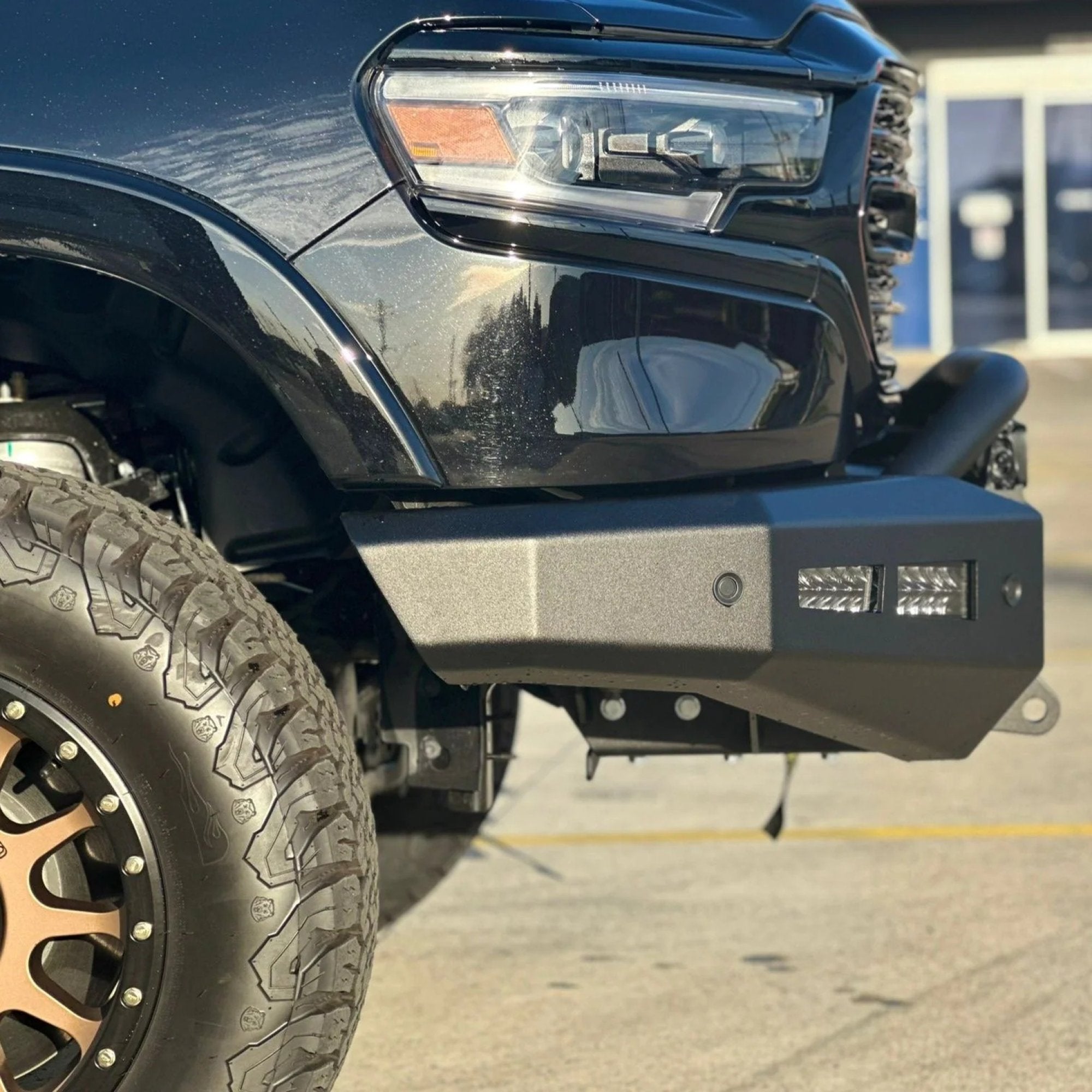 Pre Runner Bar (Raw) suits Ram 1500 Rebel (2019+) by Outback Kitters