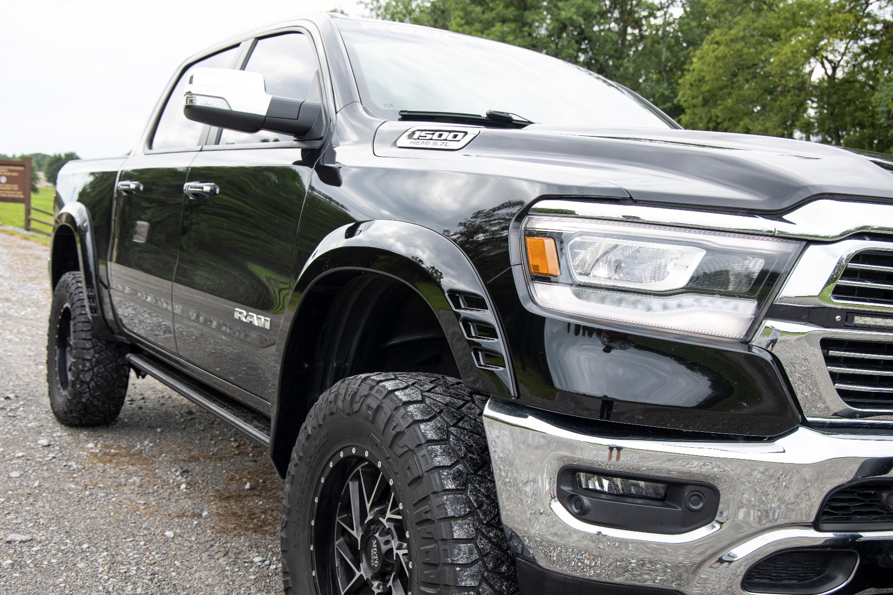 2" SF1 Fender Flares suits Ram 1500 DT (19-26) by Rough Country