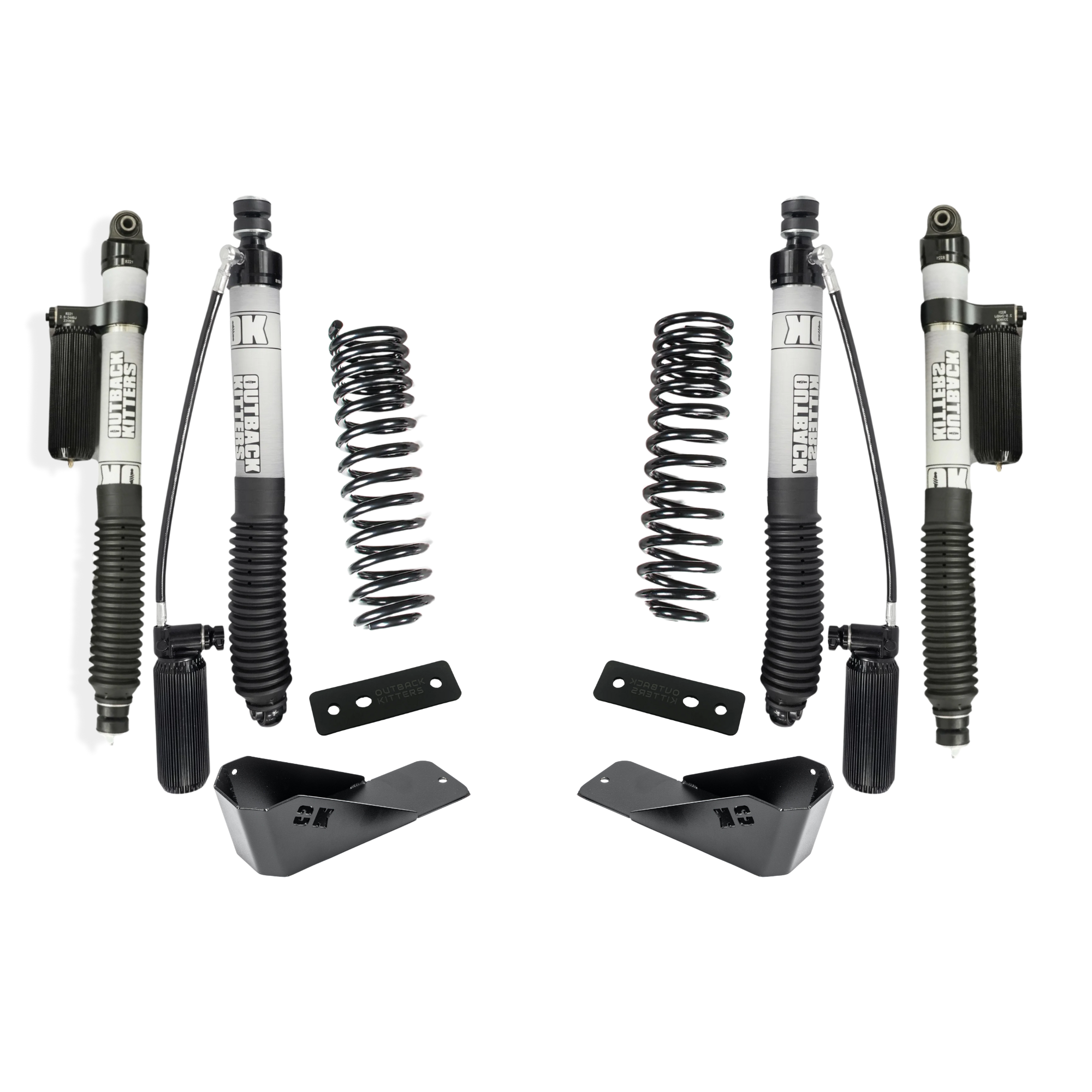 1" Lift Kit with OK 2.5" Shocks suits Ram 2500 (13-24) by Outback Kitters