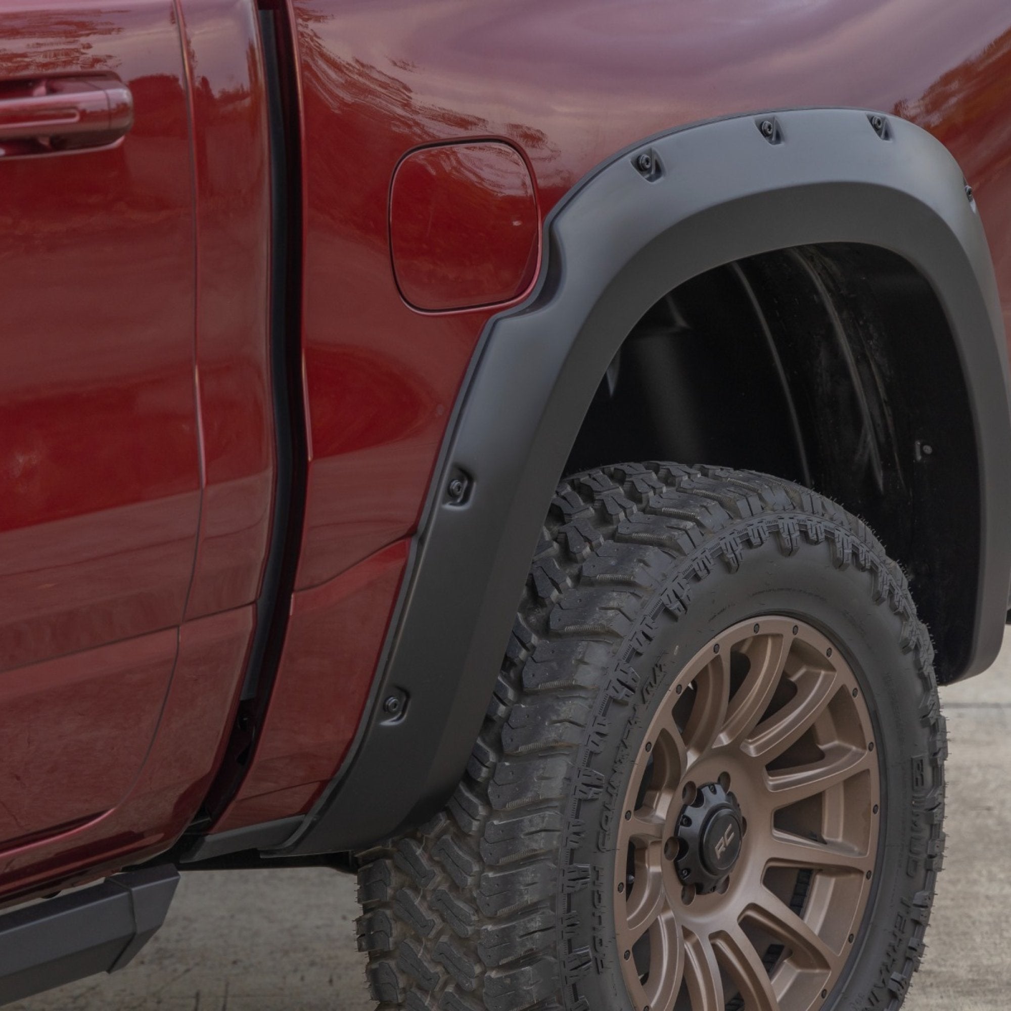 1" Smooth Fender Flares suits Ram 1500 DT (25-26) by Rough Country