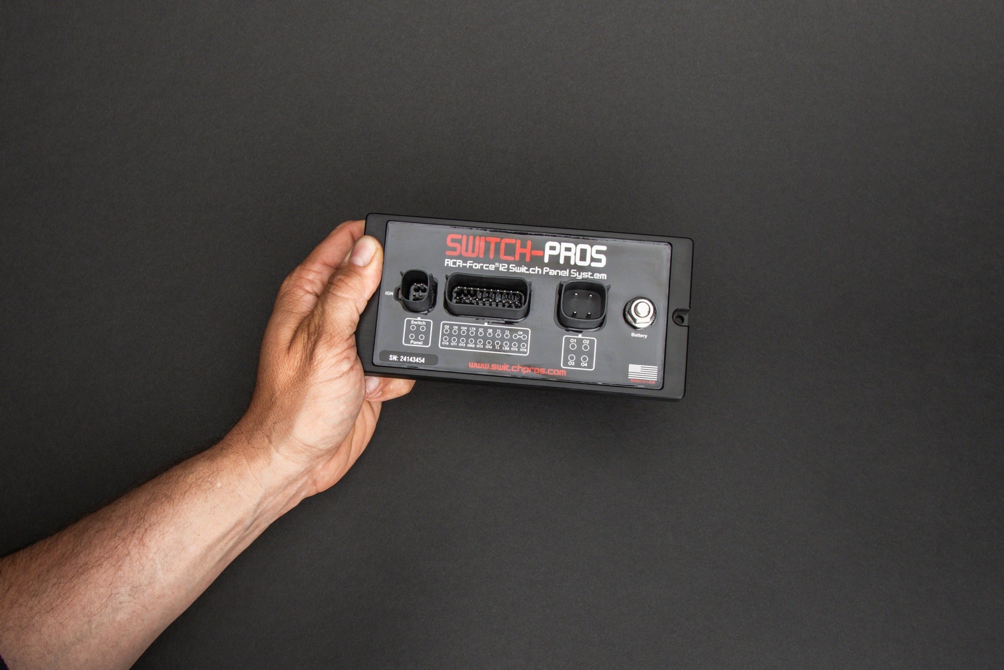 12 Switch, 17 Output Programmable Switch Panel Power System by Switch-Pros
