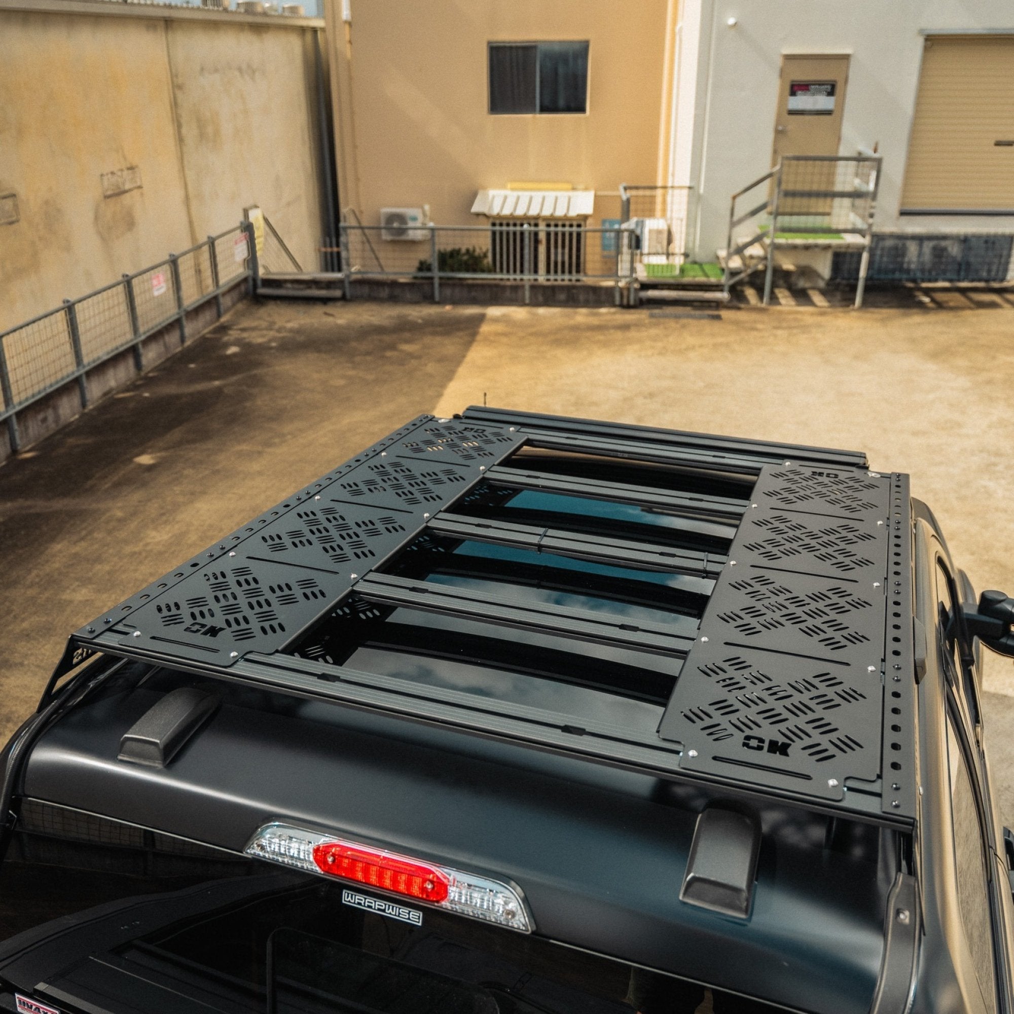 Adventure Rails™ MAX Roof Rack, Lightbar Compatible, No Aerial by Outback Kitters