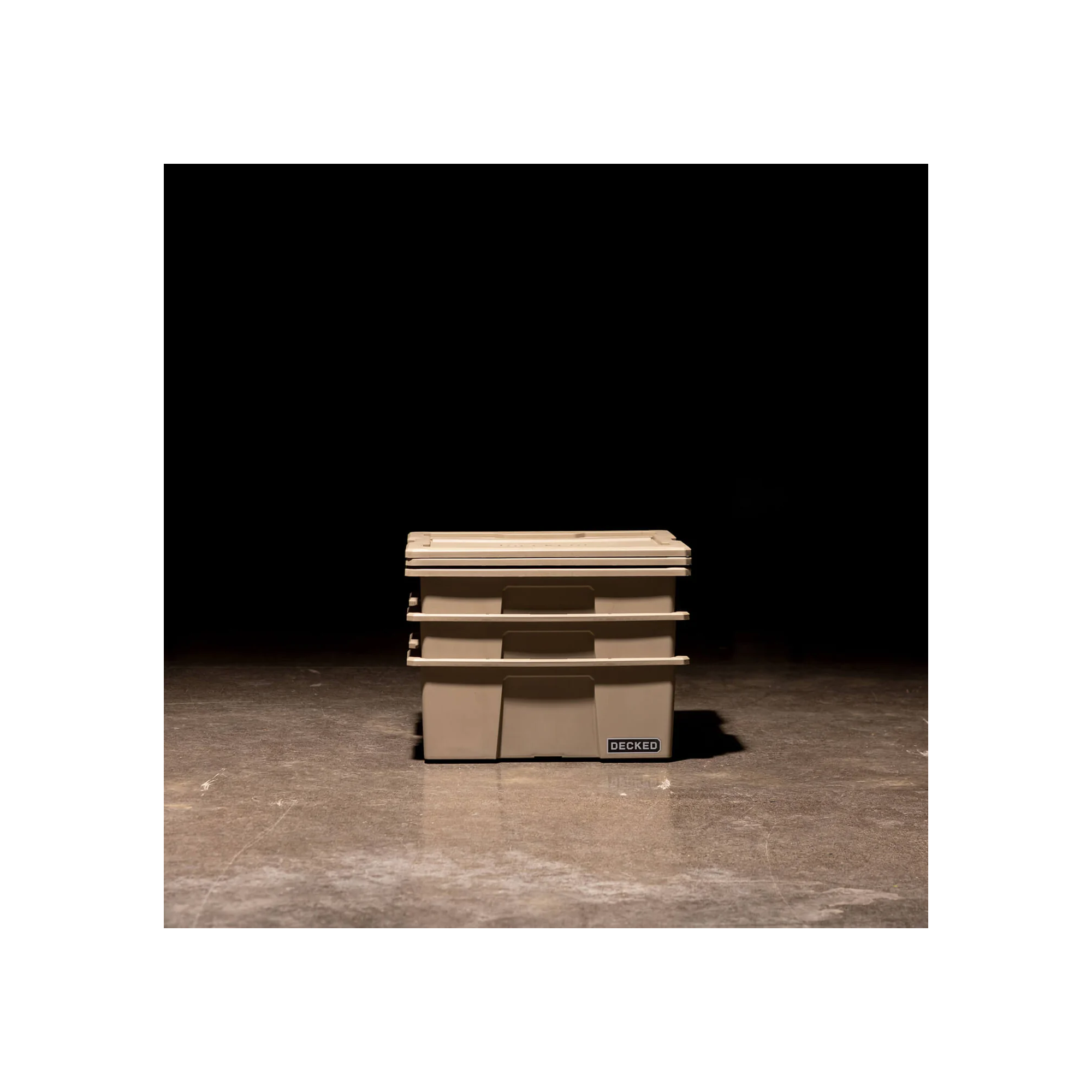 Payloader 32 - D-co bin, Tan, 3 Pack by DECKED