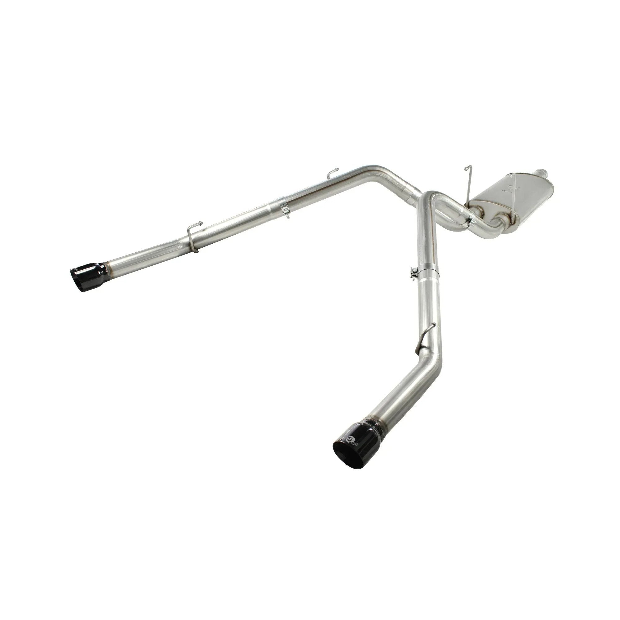 V8-5.7L Hemi Mach Force-XP 3inch 409 Stainless Steel Cat Back Exhaust System Black aFe Power suits Ram 1500 DS (13-24) by aFe POWER