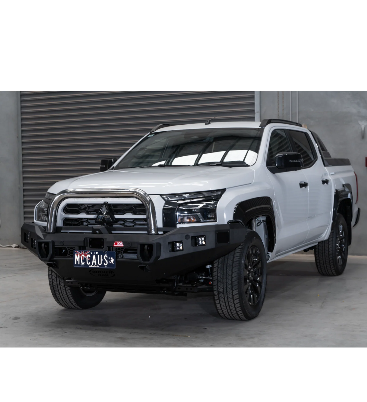 Triton MV 2024-On 078-01SQSSL Rocker Bull Bar Single Stainless Loop Package
