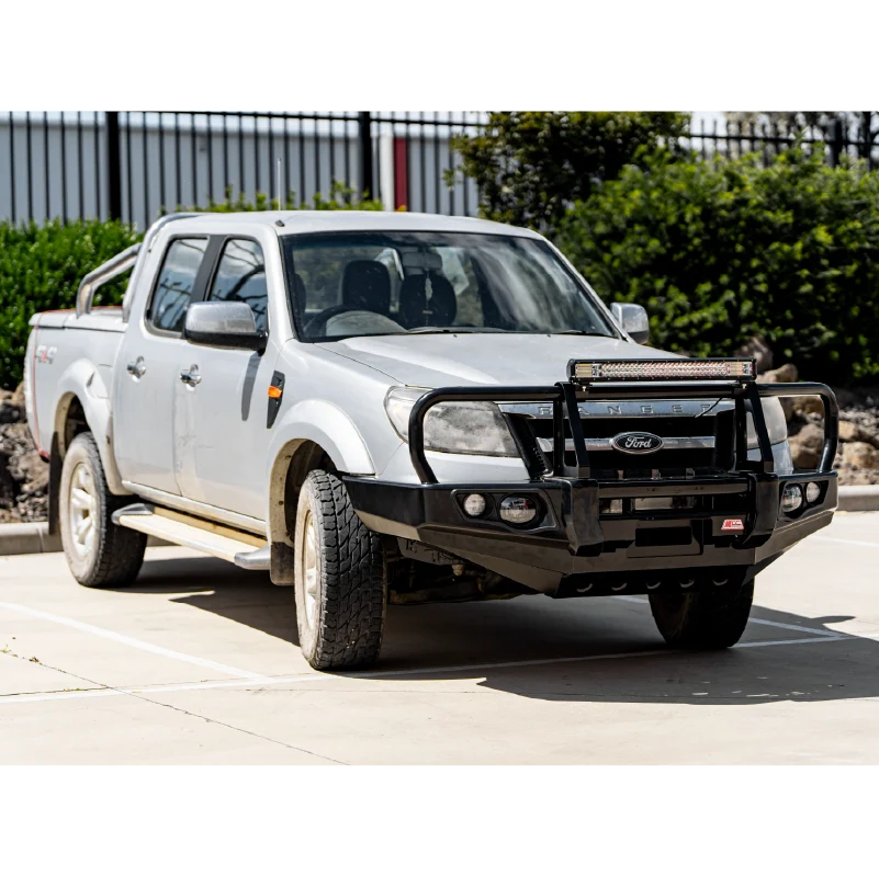 Ranger PK 2009-2011 707-02 Falcon Bull Bar Black A-Frame Package (No Foglight) - SKU MCC-05002-702UP