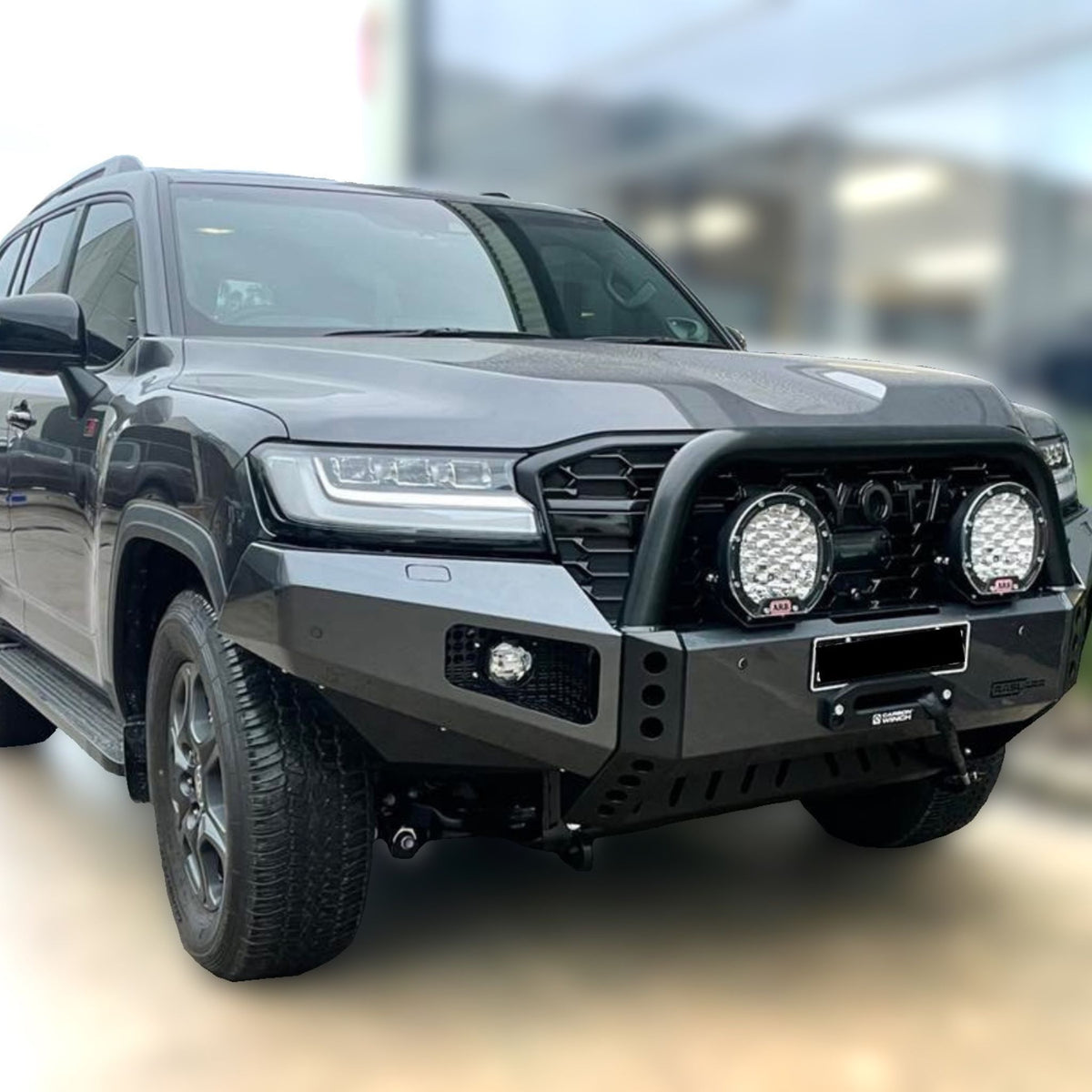 Raslarr 300 Series Toyota Landcruiser 3 inch BIG HOOP Bull Bar