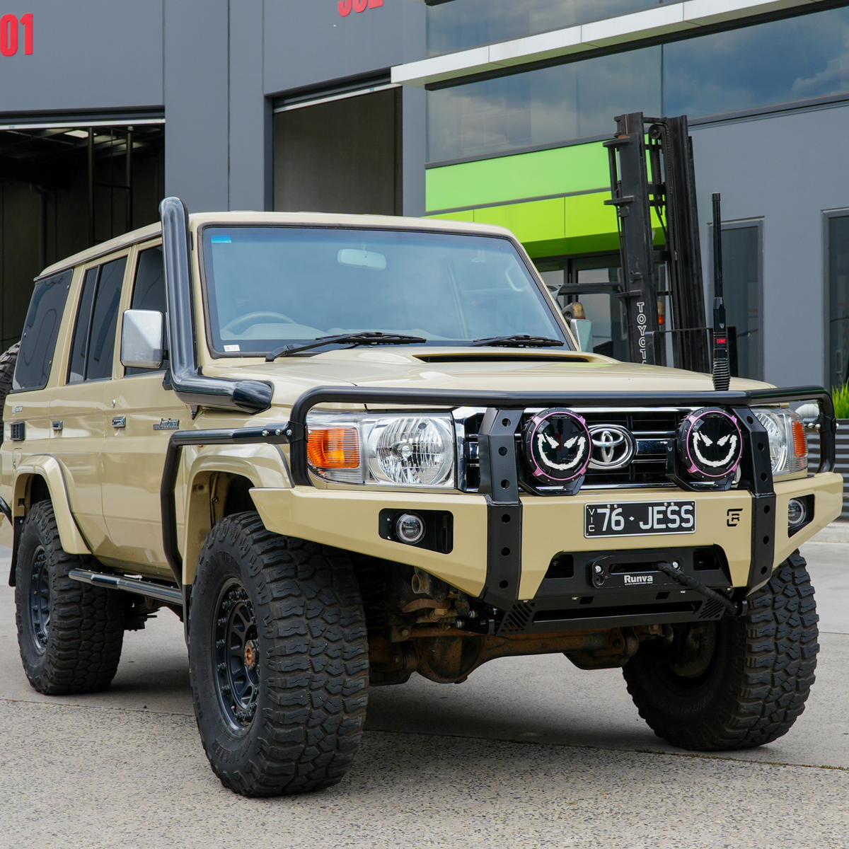 Raslarr 76 78 79 Series Toyota Landcruiser Dallas Bull Bar