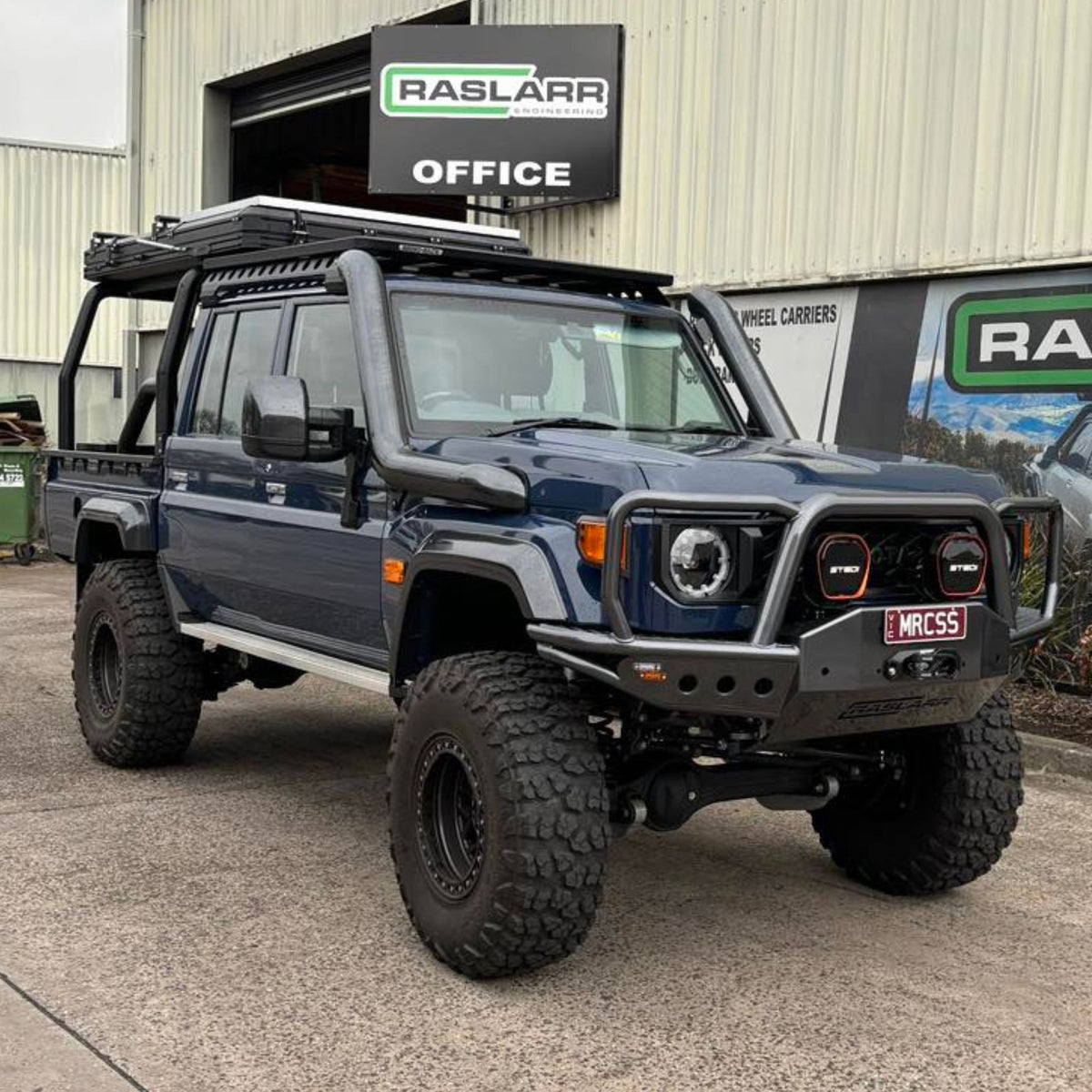 Raslarr 70 Series Facelift Toyota Landcruiser Azza Bull Bar