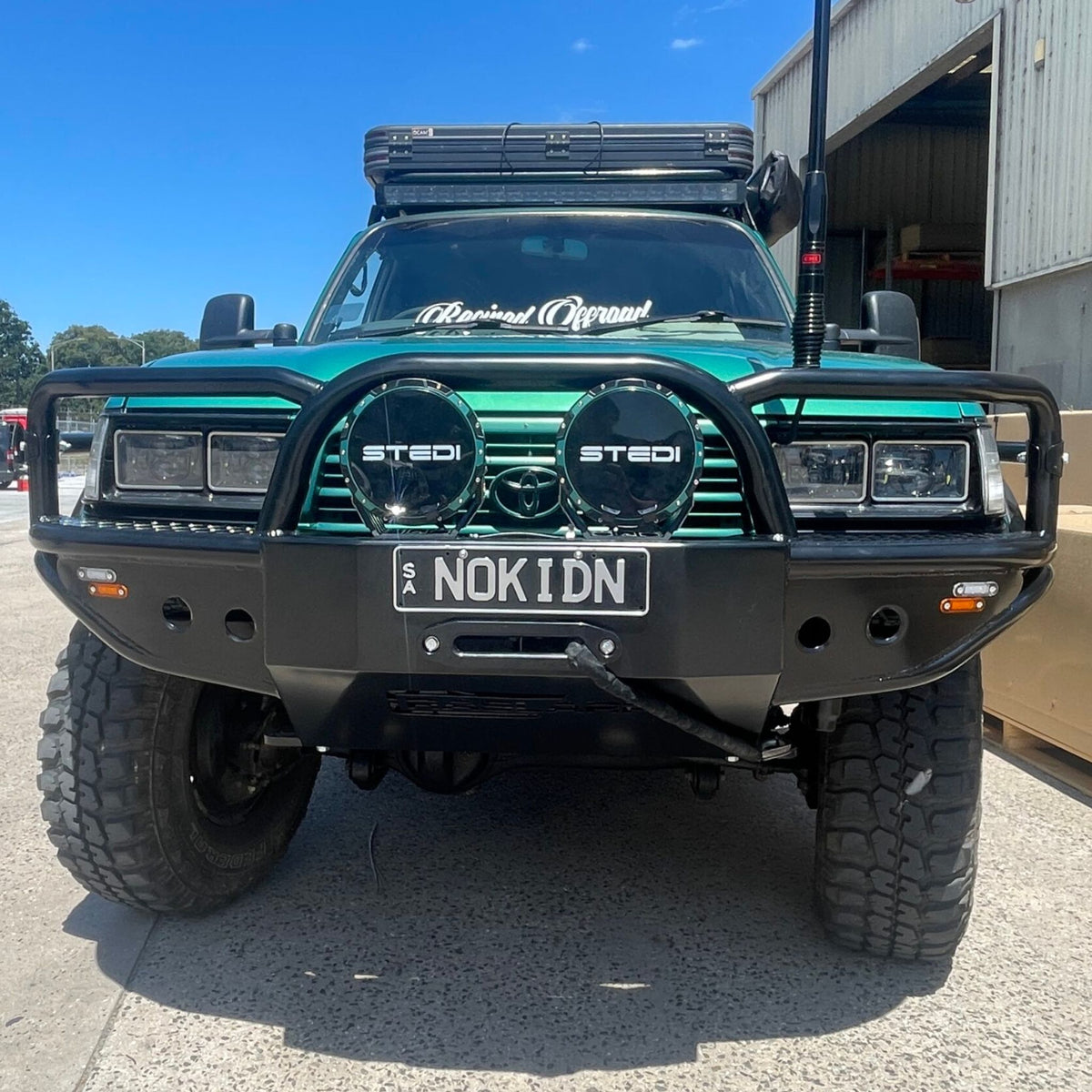 Raslarr 80 Series Toyota Landcruiser New Style Azza Bull Bar
