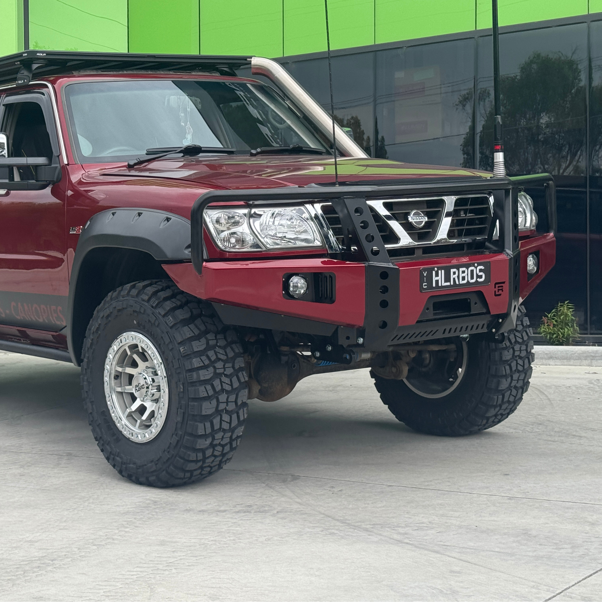 Raslarr GU Series 1-3 Nissan Patrol Dallas Bull Bar