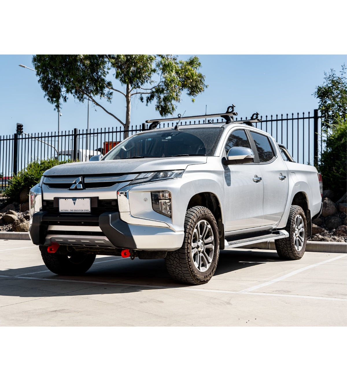 Triton/ Pajero Sport MQ MR QE QF QG 2015-2024 MCC Rated Recovery Points for Non Bull Bar Compatible Set - SKU MCC-02008-RECOP-NBSET