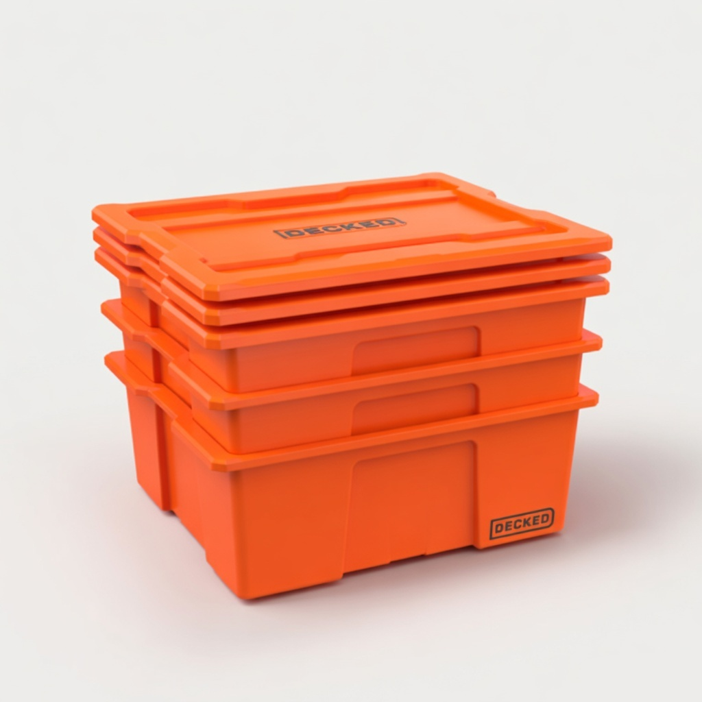 Payloader 32 - D-co bin, Orange, 3 Pack by DECKED