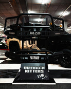Full Guard Bar, 3 Tabs, Satin Black suits Ram 2500/3500 (2019-2024) by Outback Kitters