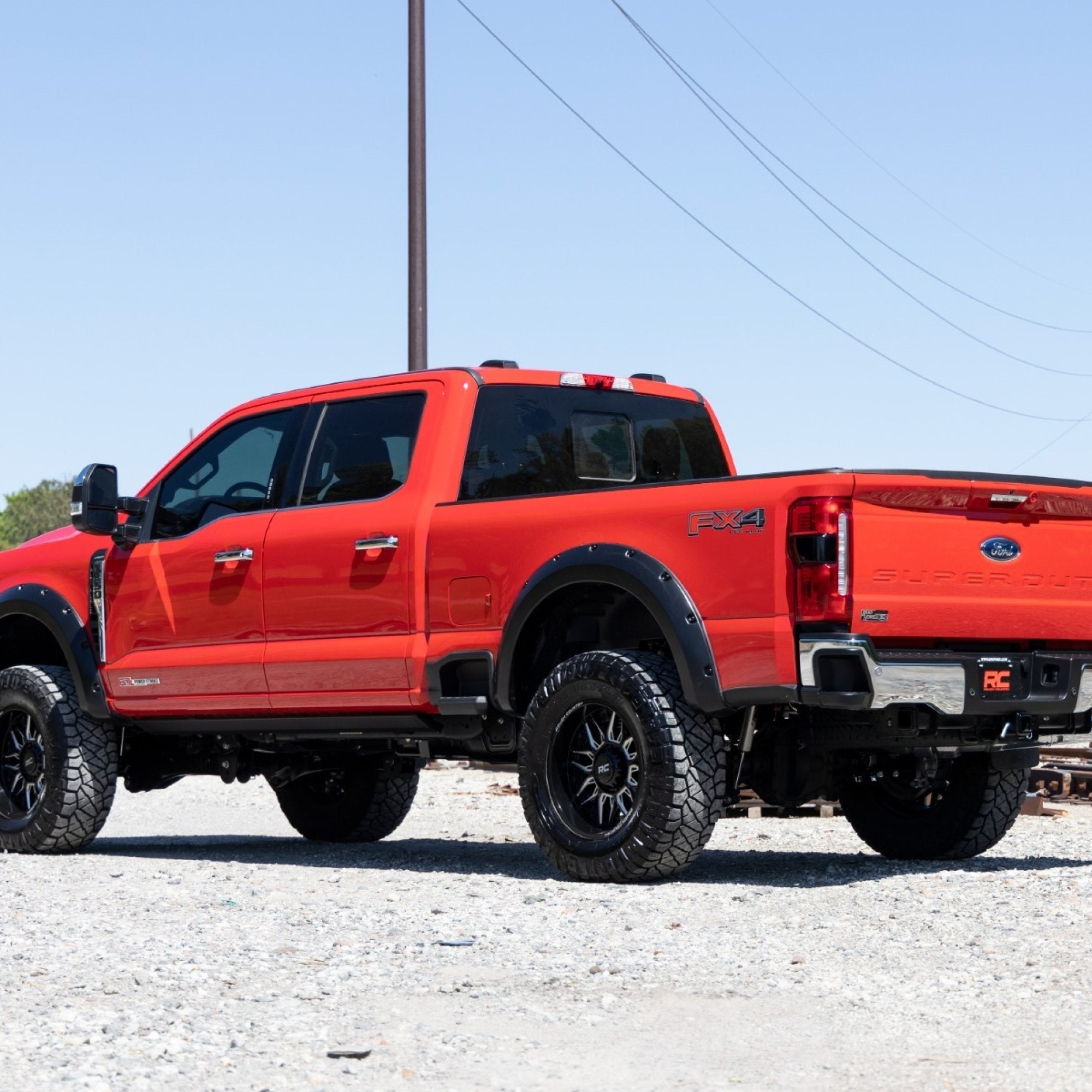 1" Smooth Sport Fender Flares suits Ford F-250 Super Duty (23-26) by Rough Country