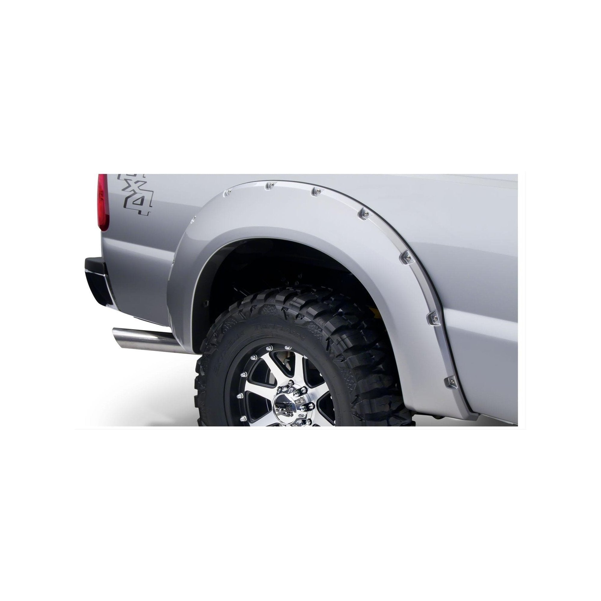Pocket Style Smooth Fender Flares, Black, Front & Rear suits Ford F-250 Super Duty (11-16) by Husky Liners