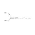 Vulcan Series 4inch to Dual 3inch 304 Stainless Steel Cat-Back Exhaust System, Polished tip suits Chev 1500 (19-26) / GMC 1500 (19-24) by aFe POWER