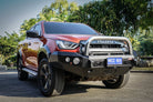 Dmax RG 2020-2024  078-01SQSBL Rocker Bull Bar Single Sand Black Loop Package - SKU MCC-08007-7801SQSBL