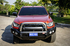 Dmax RG 2020-2024  078-01SQSBL Rocker Bull Bar Single Sand Black Loop Package - SKU MCC-08007-7801SQSBL