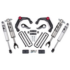 3" Lift Kit with Fox 2.5" IFP HTO Shocks by Zone Offroad