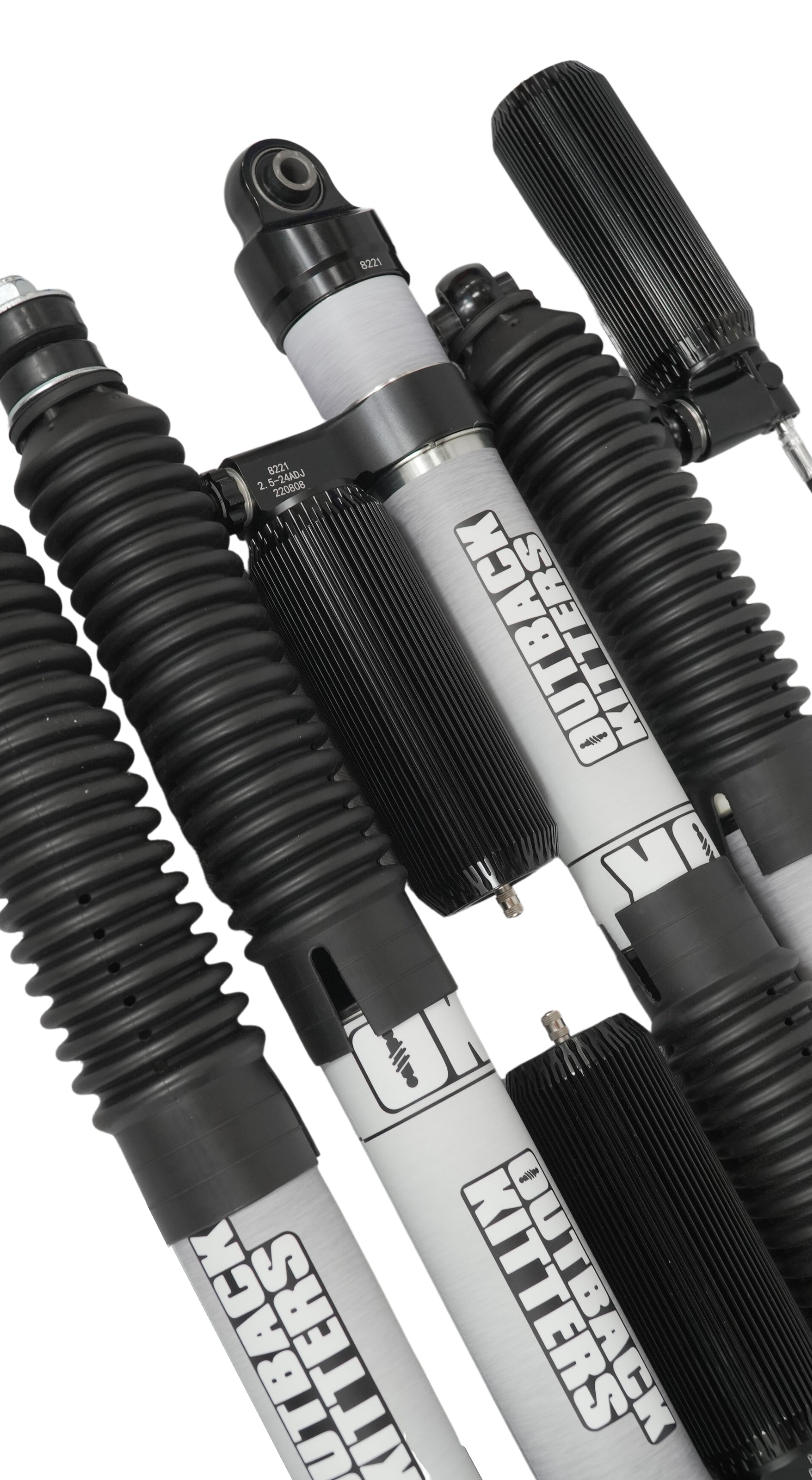 Outback Kitters 2.5" Reservoir Shocks for Ram 2500 (2013+)