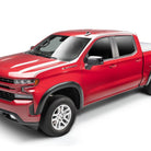 2.5" OE-Style Smooth Fender Flares, Black, Front & Rear suits Chev 1500 (19-26) by Husky Liners