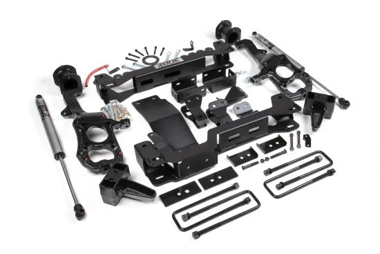 OK with Zone Offroad 4" Lift Kit for 2021+ Ford F150