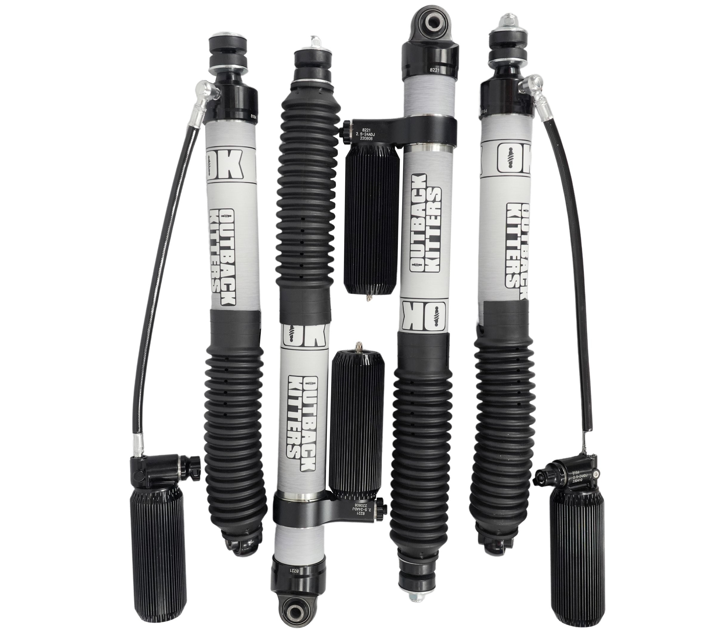 Outback Kitters 2.5" Reservoir Shocks for Ram 1500 DT (2019+)