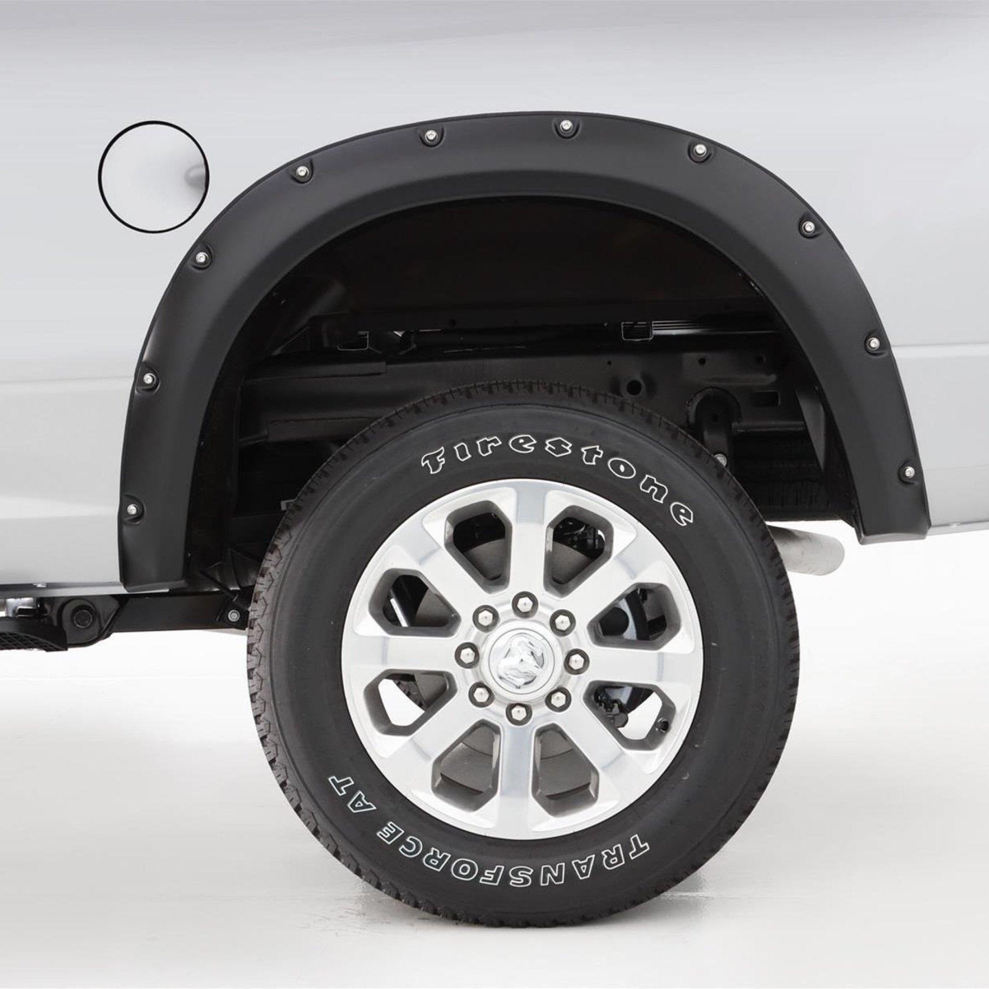 0.75" OE-Style Fender Flares, Black, Front & Rear suits Ram 2500 (19-26), 3500 (19-25) by Husky Liners