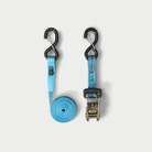 Rachet Straps, Blue, Set of 2 by DECKED