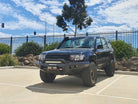 Land Cruiser 100 series 1998-2007  078-01SQL Rocker Bull Bar Single Low Loop Package - SKU MCC-01007-7801SQL