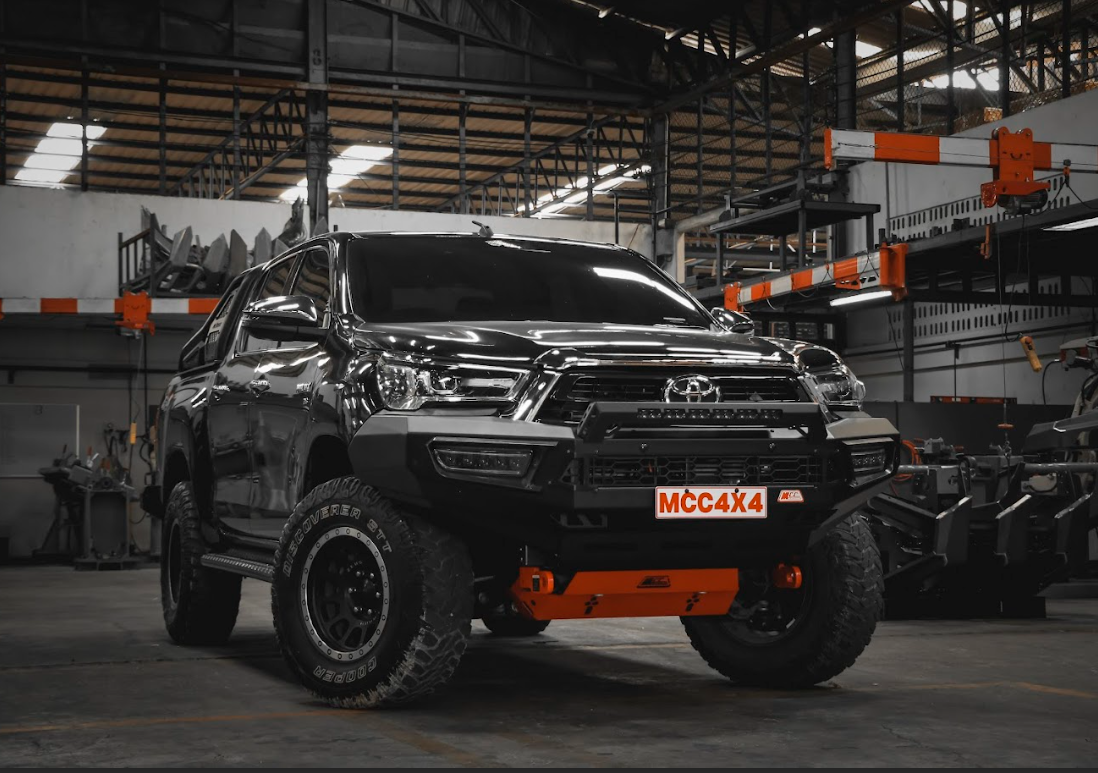Hilux N80 2016-2021 909-01 Alloy Pegasus Bull Bar Bumper Replacement Package - SKU MCC-01017-901