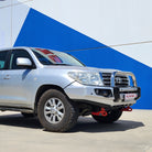 Land Cruiser 200 series prefacelift 2007-2015  707-01 Falcon Bull Bar Single Stainless Loop Package (No Foglight) - SKU MCC-01008-701SSL